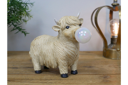 Cow Blowing Gum