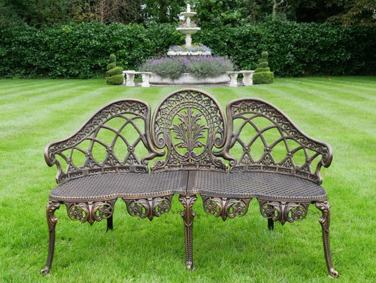 Aluminium Bench - Bronze Finish