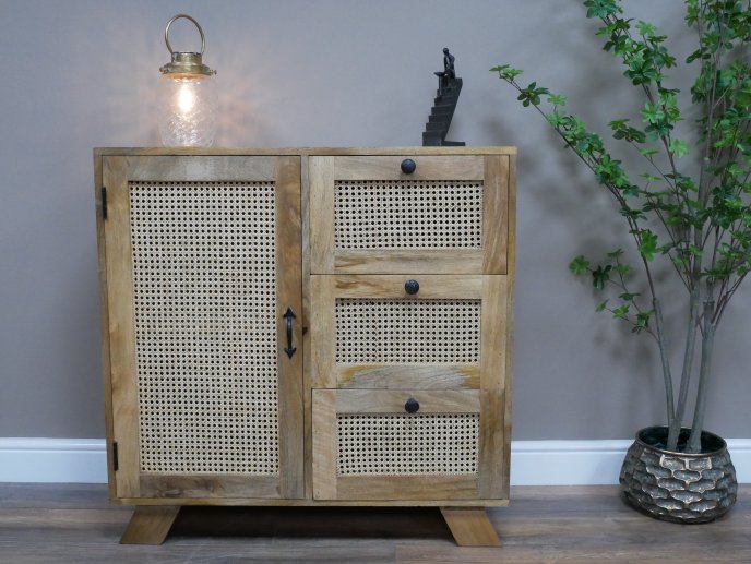 Rattan Storage Cabinet