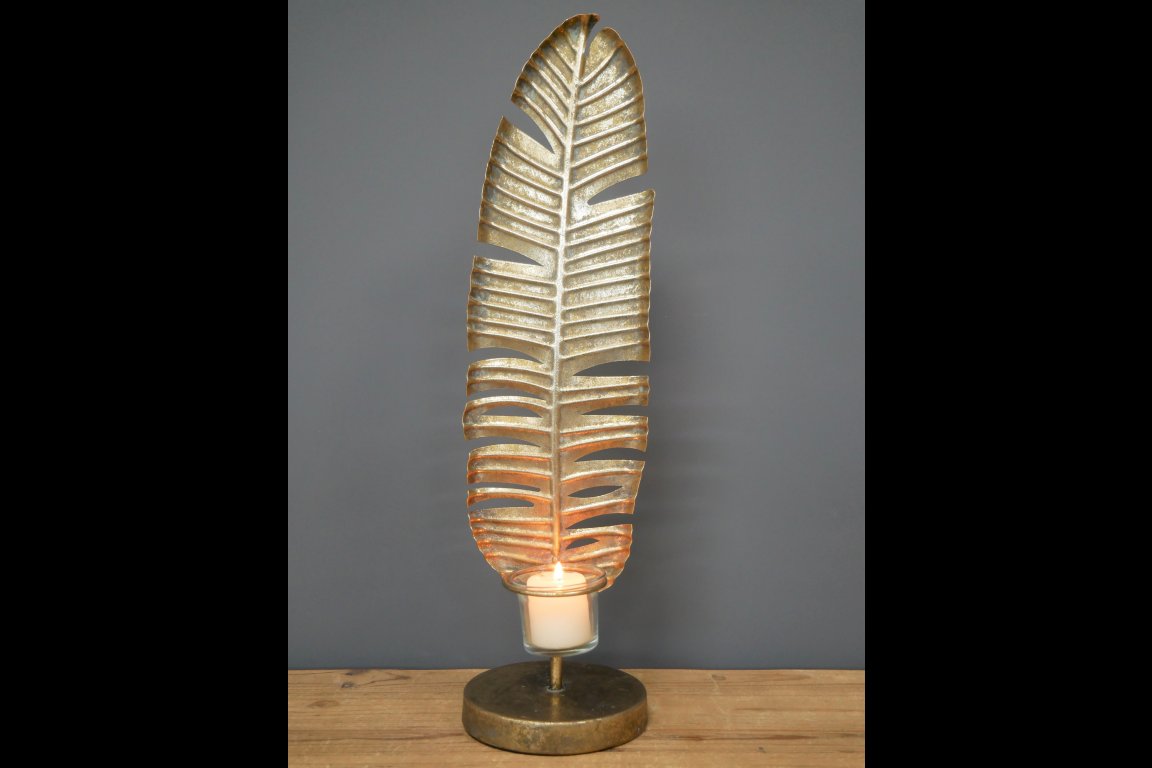 Leaf Candle Holder
