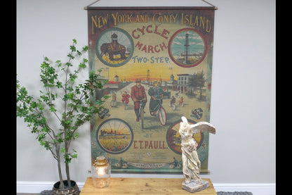 canvas Wall Art - Cycle March