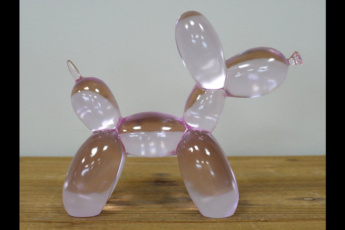 Clear Pink Dog