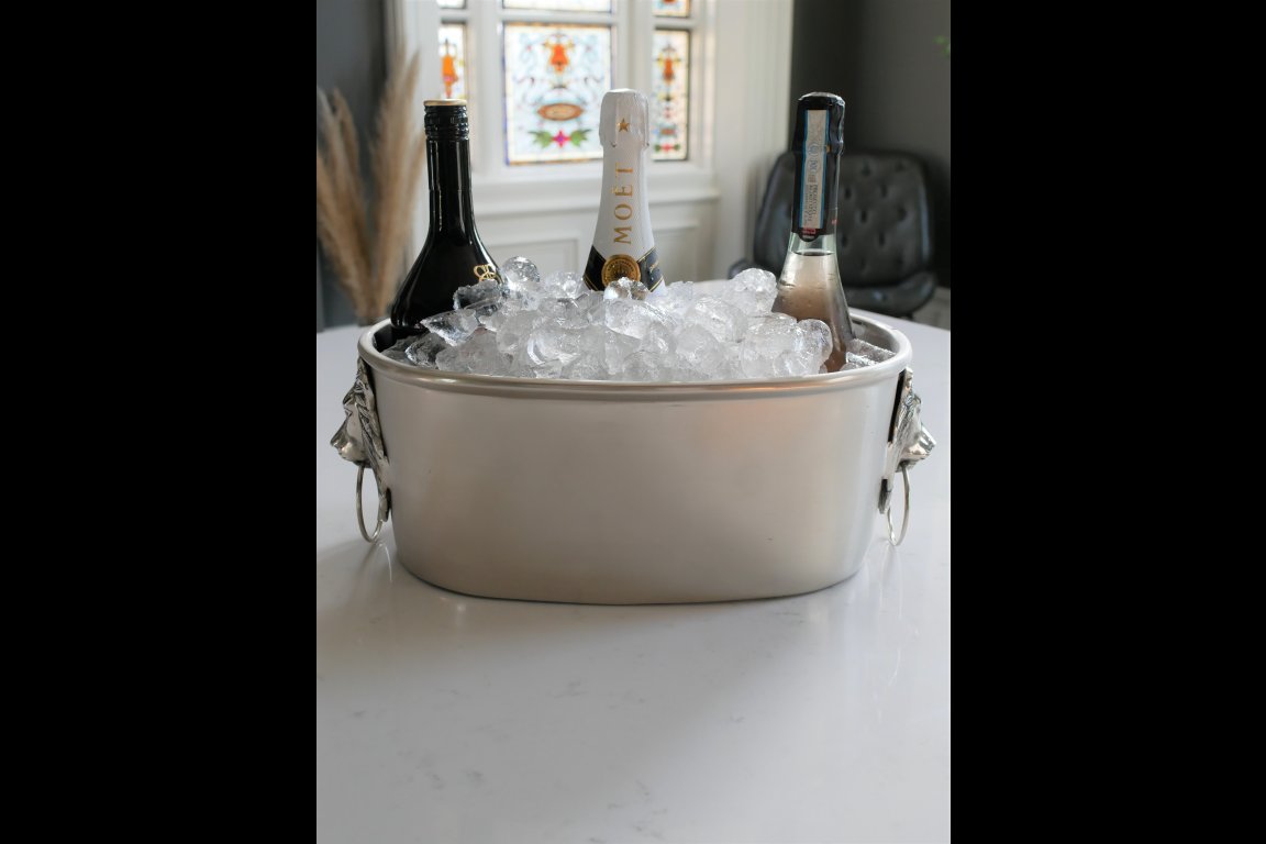 Lion Handle Ice Bucket