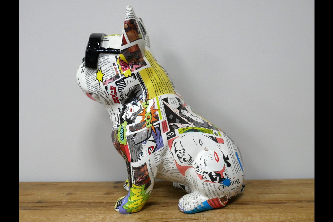 Comic Book Print Dog