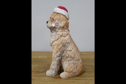 Christmas Dog With Candy Cane