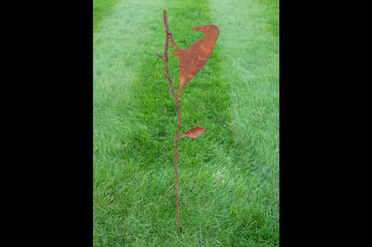 Rusty Bird Stake
