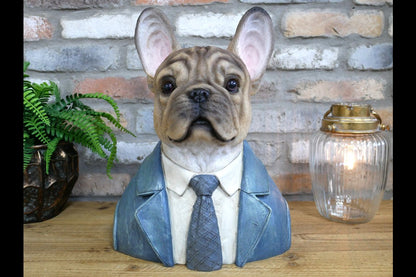Large Frenchie Dog Bust