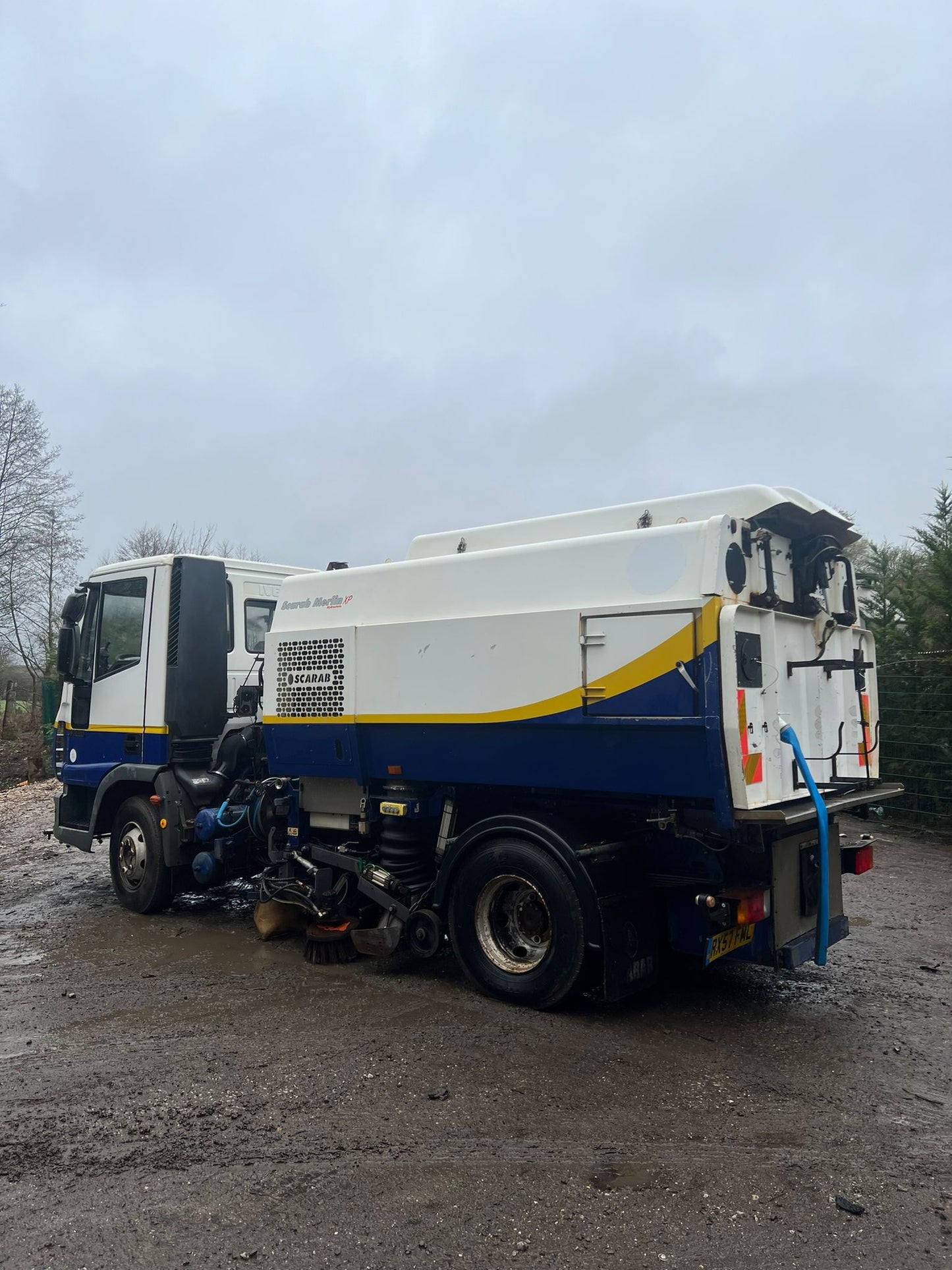 IVECO SCARAB MERLIN ROAD SWEEPER LORRY