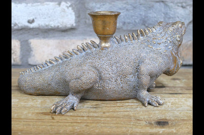 Lizard Candle Holder