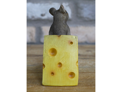 Mouse Sat On Cheese