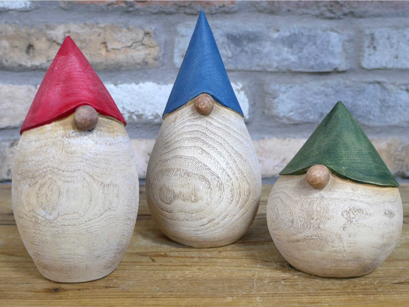 Set Of 3 Gnomes