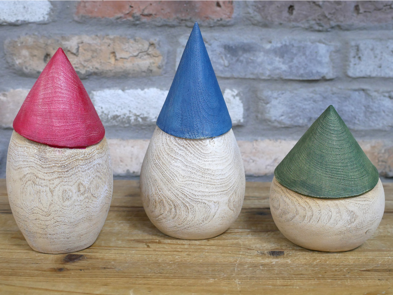 Set Of 3 Gnomes