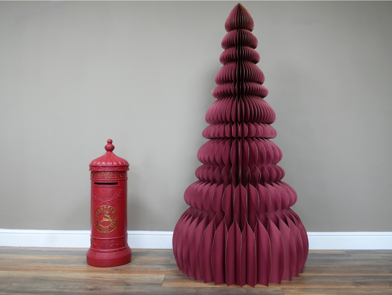 Christmas Tree (160cm) - Red