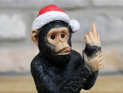 Up Yours Monkey Christmas - Small