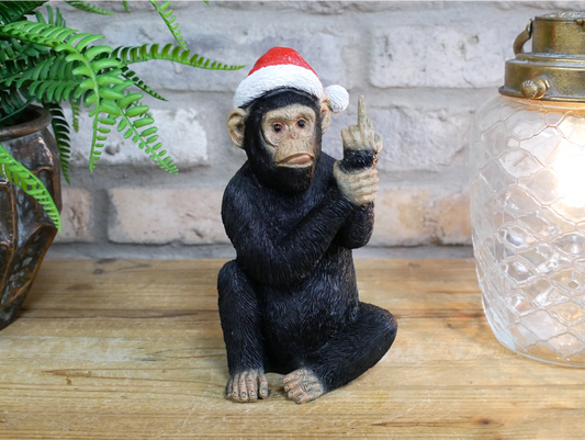 Up Yours Monkey Christmas - Medium