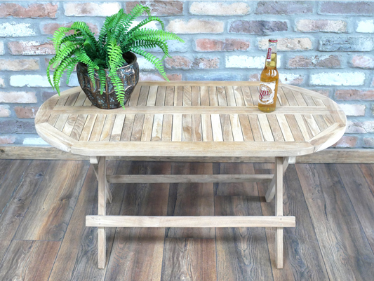 Folding Oval Table