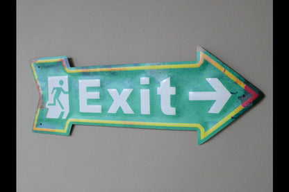 Sign (Exit)