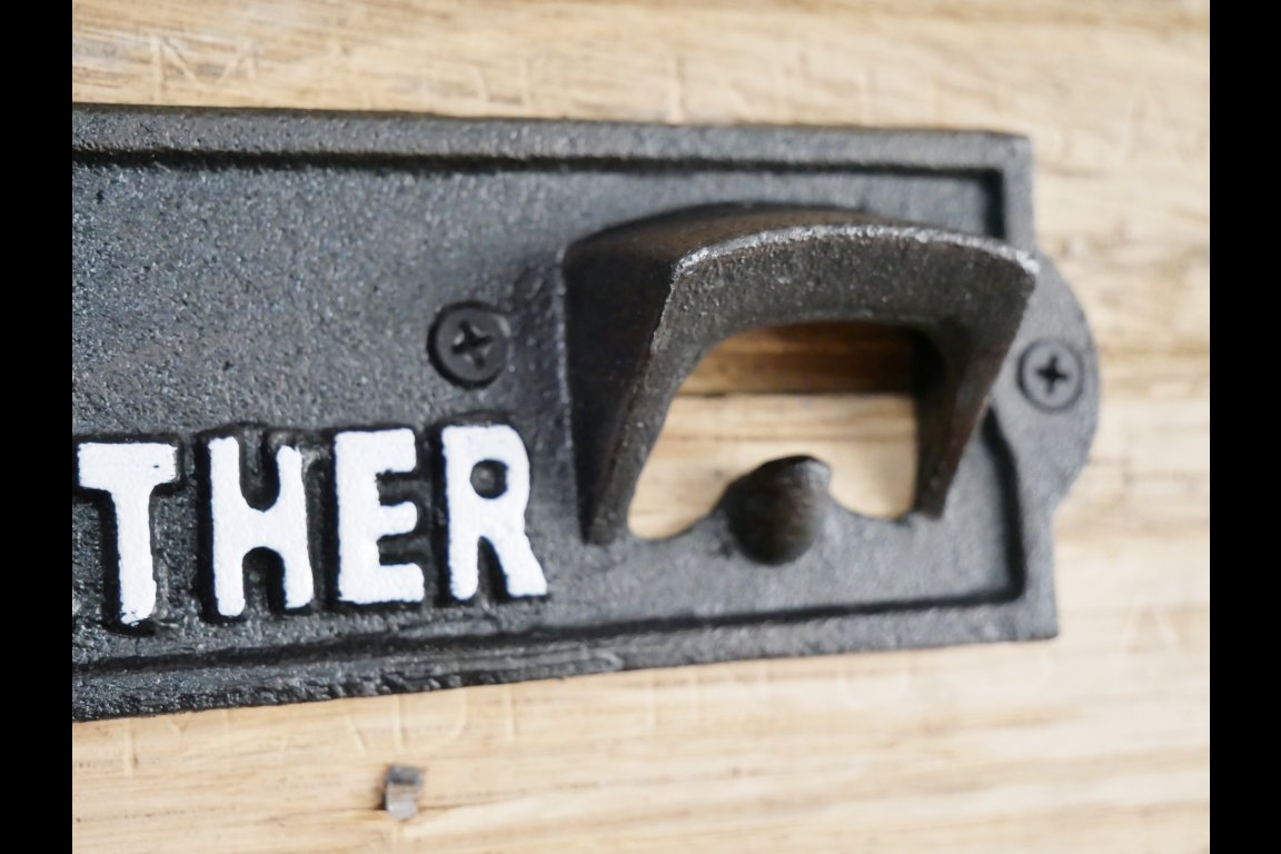 Sign With Bottle Opener