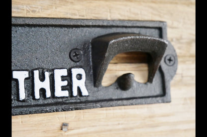 Sign With Bottle Opener