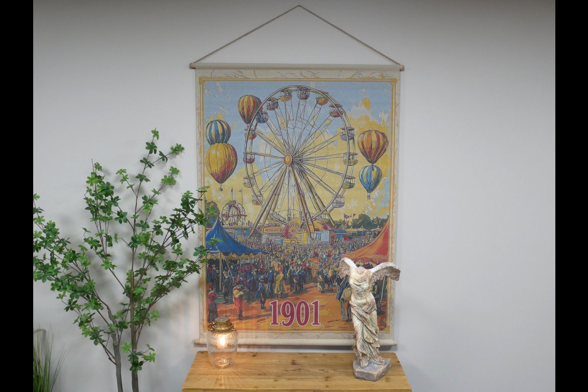 Canvas Wall Art - 1901