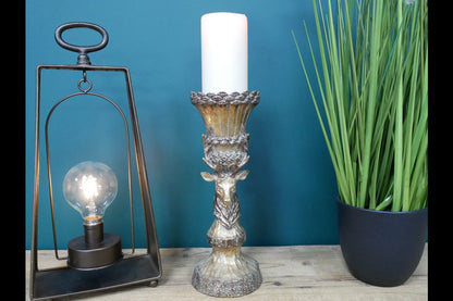 Stag Candle Holder