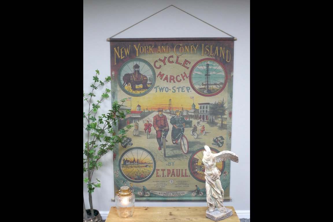 canvas Wall Art - Cycle March