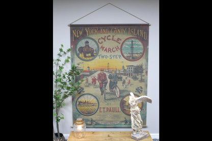 canvas Wall Art - Cycle March