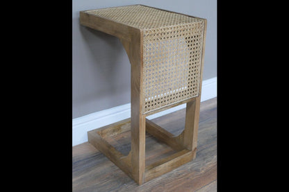 Rattan Side Table