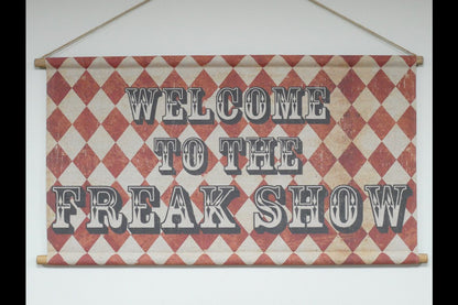 Wall Art - Freak Show Sign