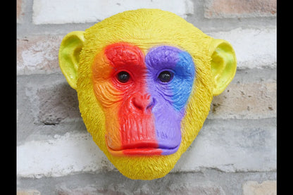 Rainbow Monkey Head
