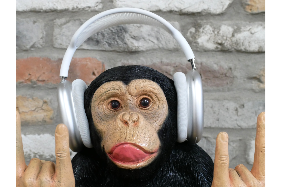 Rock n Roll Monkey Headphone Holder