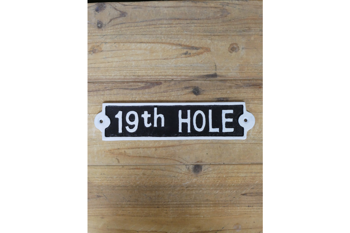 Sign (19th Hole)