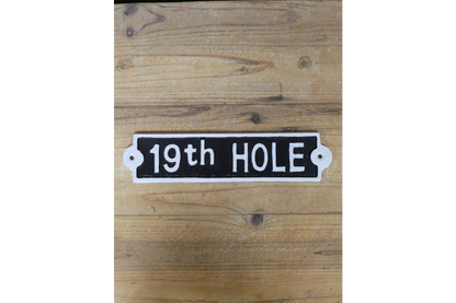 Sign (19th Hole)