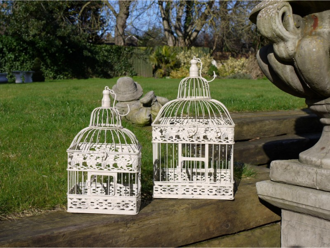 Set of 2 Bird Cages