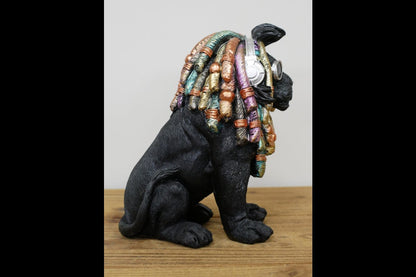 Dreadlocks Lion - Black