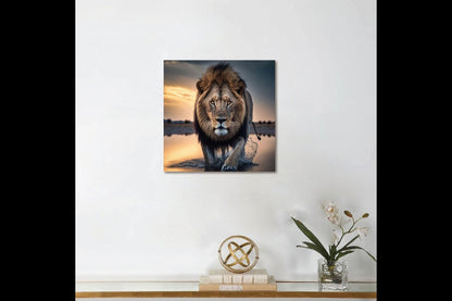 Lion Wall Art - Mini
