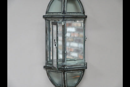 Wall Lantern with Mirror