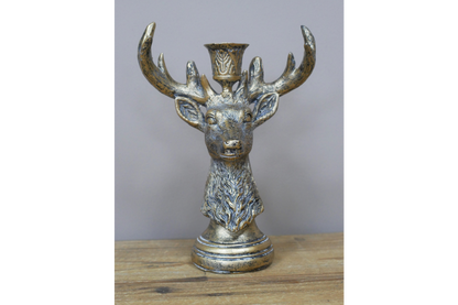 Stag Candle Holder
