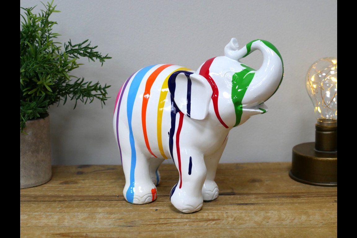 Elephant With Stripes