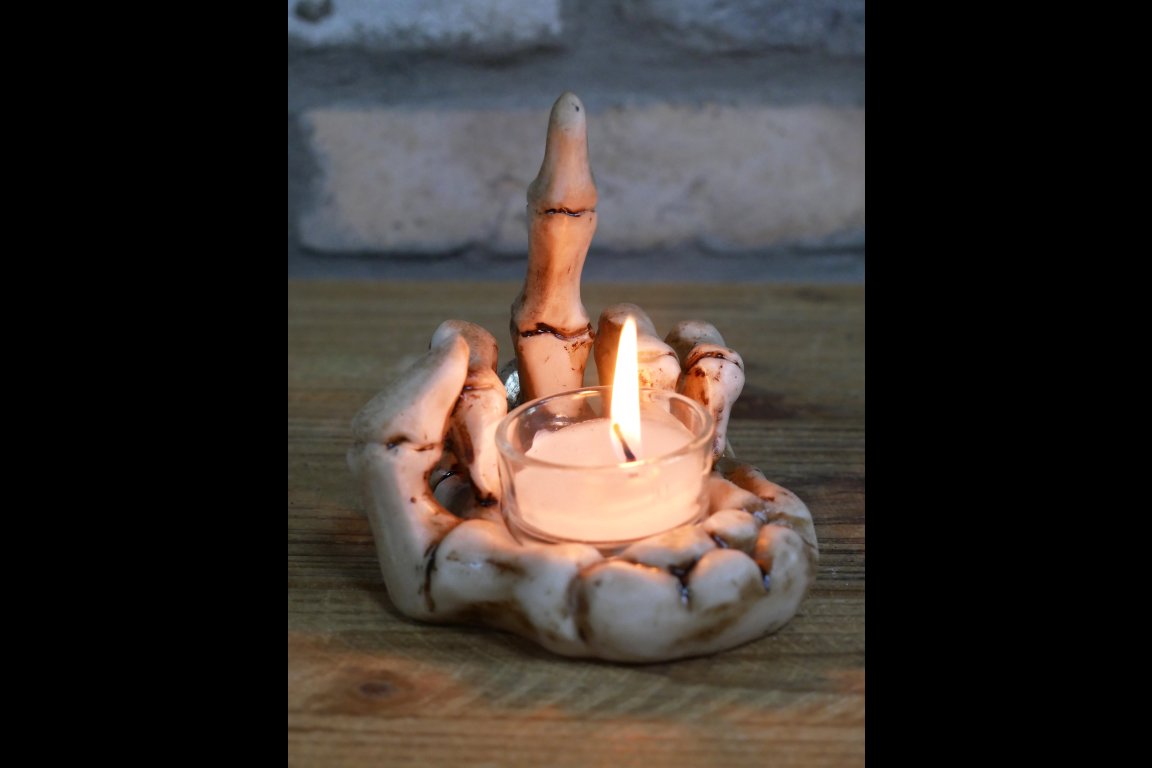 Up Yours Candle Holder