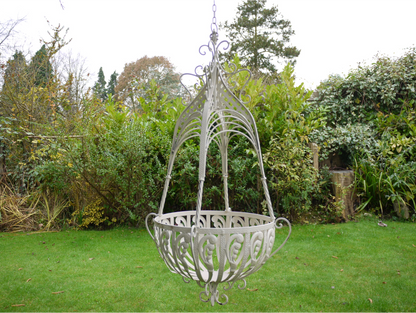 Large Hanging Basket (Cream)