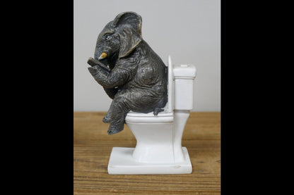 Elephant On The Loo