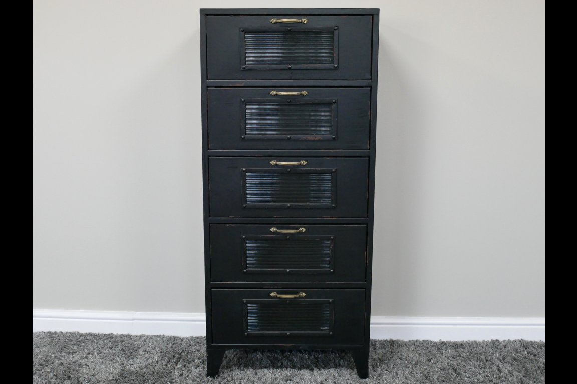Black Industrial Storage Cabinet
