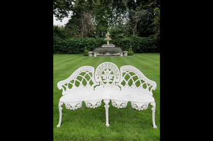 Aluminium Bench - White Finish