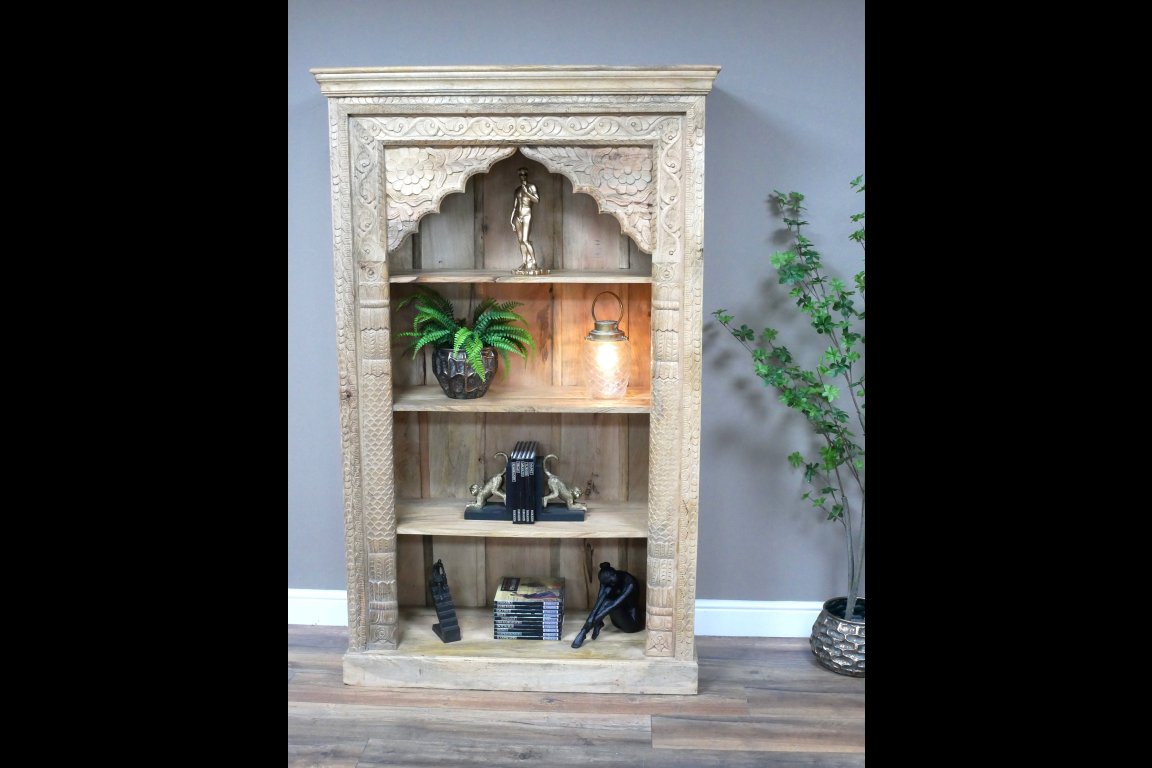 Carved Bookcase