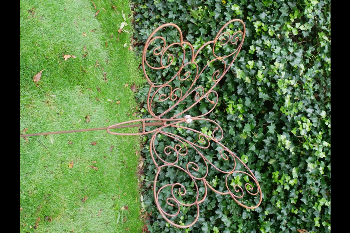 Rusty Butterfly Stake