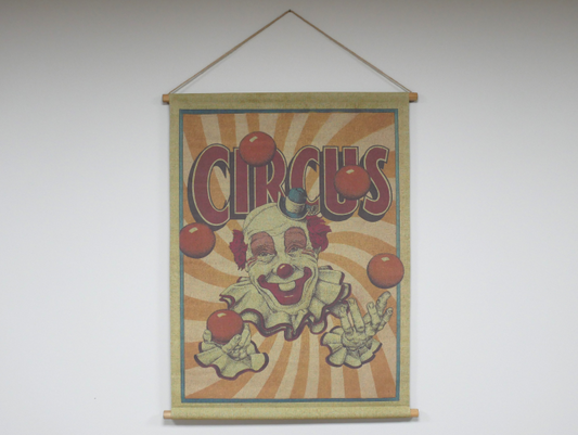 Wall Art - Juggling Clown (S)