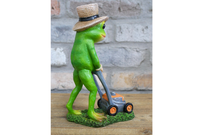 Mowing frog