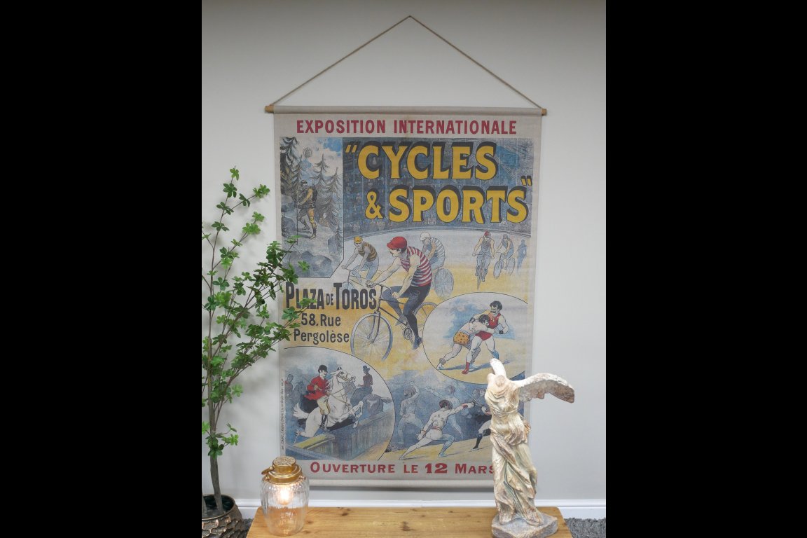 Canvas Wall Art - Cycle Sports