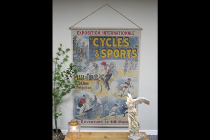 Canvas Wall Art - Cycle Sports